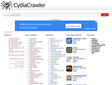 Tablet Screenshot of cydiacrawler.com